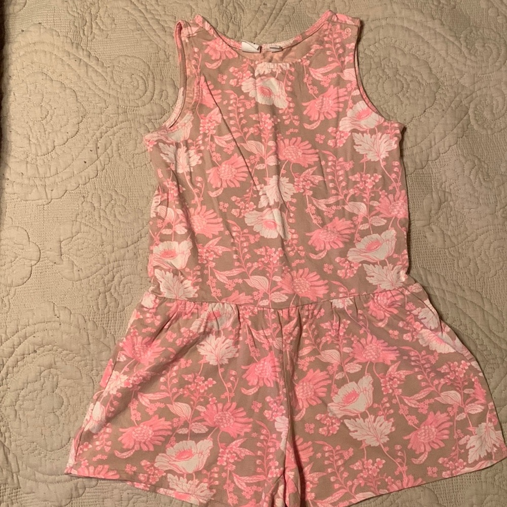 EUC GAP KIDS floral romper